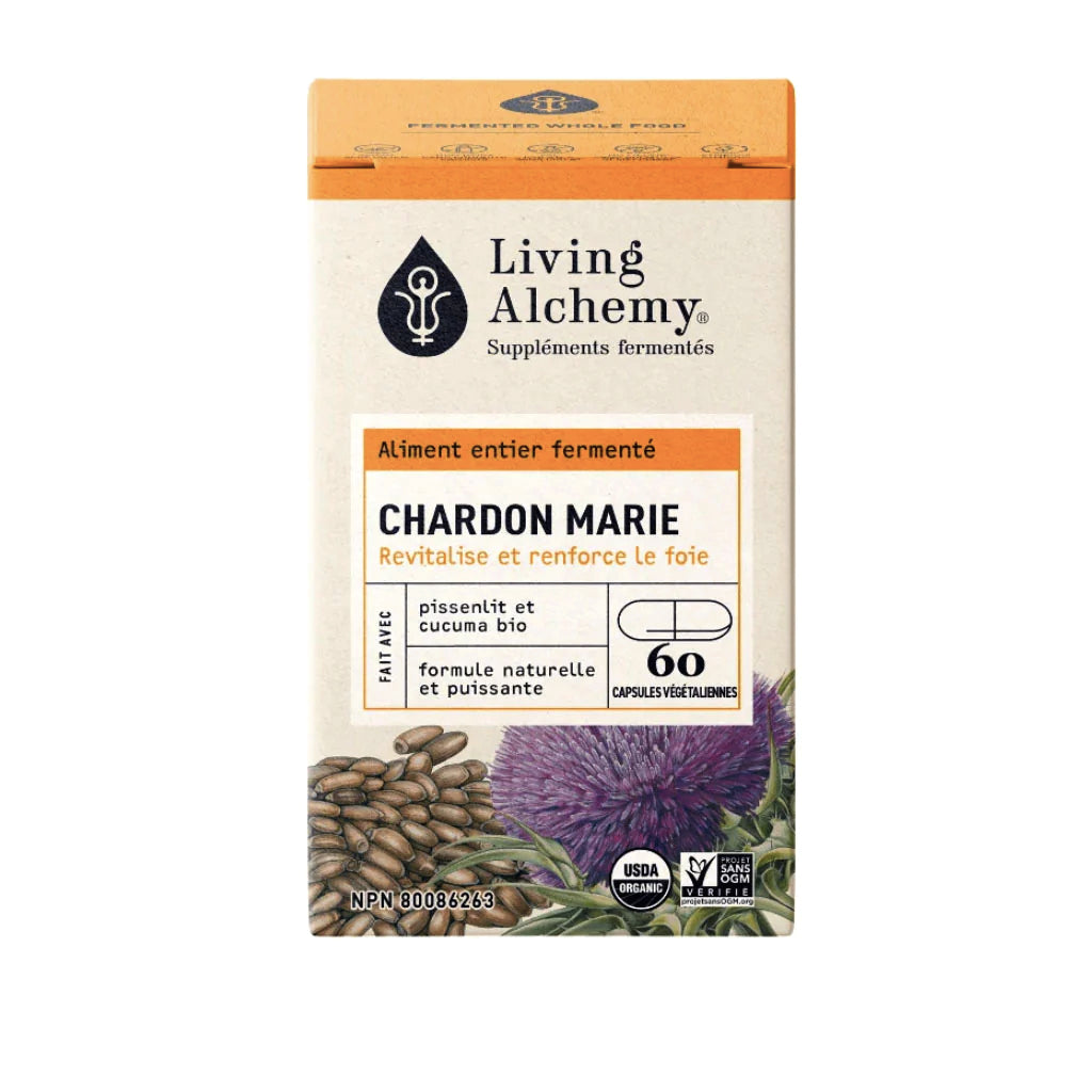 Chardon-Marie - Living Alchemy - 60 capsules ou 120 capsules